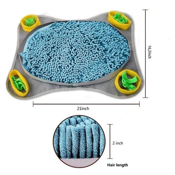 Washable Large Dog Snuffle Mat –Engaging & Fun Feeding Toy for Your Furry Friend - Picture 2 of 7